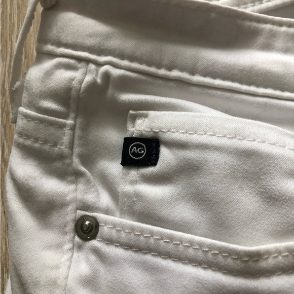 AG Adriano Goldschmied The Stevie Ankle White Jeans - Picture 11 of 15